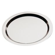 Plateau en inox 38x2 cm