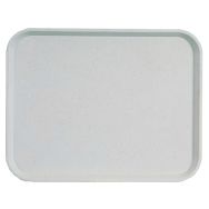 Plateau en polyester gris fumé-Basik Economique