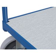 Option plateau en tôle galvanisée pour surface de chargement - Variofit