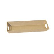 Plateau moderne rectangulaire 11x26x3cm (Lot de 10)