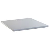 Plateau résine 27x27E (LxPxH) 564x572x22mm -lista