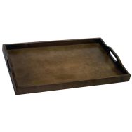 Plateau room-service 52x35 cm marron