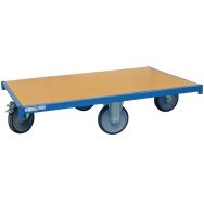 Plateau roulant bois - Force 500 kg - Roues losange - Fimm
