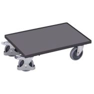 Plateau roulant modulaire Euro avec plateau (rebord de 10 mm)