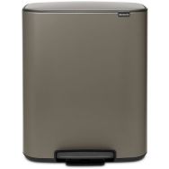 Platine Bo Poubelle à pédale 2 x 30 L, Brabantia