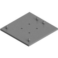 Platine pour mât triangulaire avec mailles