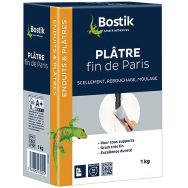 Plâtre fin 1kg