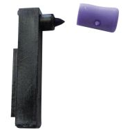 Plumes violettes - Lot de 5
