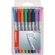 Poch. 8feutres OHPen non permanent pointe fine 0,7mm STABILO