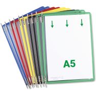 Poche à pivots - A5 - PP - portrait - assorti