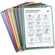 Poche à pivots antimicrobienne - A4 - Assorti