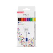 Pochette 10 feutres d'écriture EMOTT couleurs vives