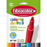 Pochette 12 feutres Colorito Delta 3