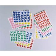 Pochette 40 feuilles gommettes (1080 gommettes) - les maisons