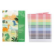 Pochette 960 mosaïques adhésives époxy, formes géométriques