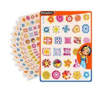Pochette de 360 gommettes repositionnables decoratives