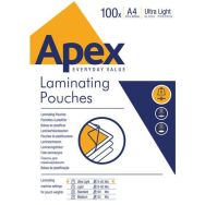 Pochette de plastification ultra-light A4 55-60µ par face