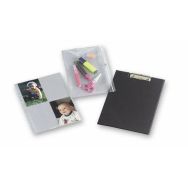 Pochette 'fourre-tout' A4 PVC perforées (Sachet de 10)