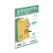 Pochettes Kraft adour - Clairefontaine