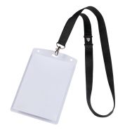 Pochettes badge A6 avec feuilles et lacets