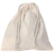 Pochon 35 x 40 cm double serrage en coton à personnaliser