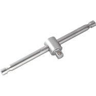 Poignée coulissante 1/4'' satinee