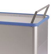 Poignée pour chariot à fond remontant 380l