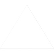 Pointe de flèche adhésive LeanStripe - Blanc - Ergomat