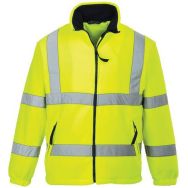 Polaire haute visibilité doublée filet jaune-XL