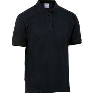 Polo coton AGRA - Taille : M - Noir