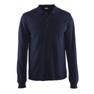 Polo manches longues marine