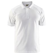 Polo piqué blanc taille M