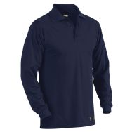 Polo piqué retardant flamme inhérent marine