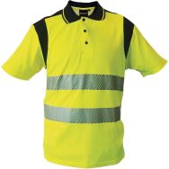 Polo tricot bi-matières manches courtes 170 gm2 - Singer