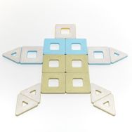 Polydron kindermag set de la classe