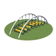 Pont suspendu inox