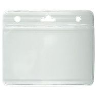 Porte-badge professionnel souple - Horizontal
