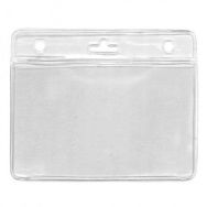 Porte-badge souple pour 2 cartes - Horizontal