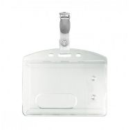 Porte-badge souple prêt à l'emploi - Paquet de 100 - Sogedex