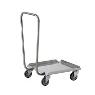 Porte-casiers GA inox à dosseret L600xl515xh850mm TOURNUS EQUIPEMENT