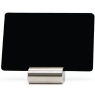 Porte-étiquette en acier inoxydable pour buffet