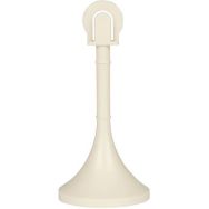 Porte-étiquettes lesté à pince - Lot de 6 - Ivoire - 65 mm