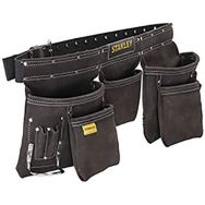 Porte-outils cuir double ceinture - Stanley