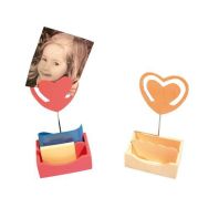 Porte-photo porte-trombone forme cœur