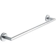 Porte-serviette simple mural inox