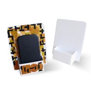 Porte-téléphone à décorer en blanc (Lot de 10)