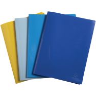 Porte-vue PP semi-rigide BeeBlue 40 vues A4 - x20 assortis