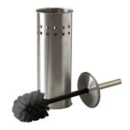 Porte balayette WC à poser inox brossé