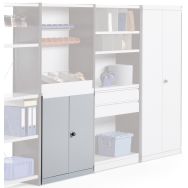 Porte battante pour rayonnage Multi-Fix - Manorga