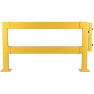 Porte coulissante pour barrière de sécurité modulable - Dancop